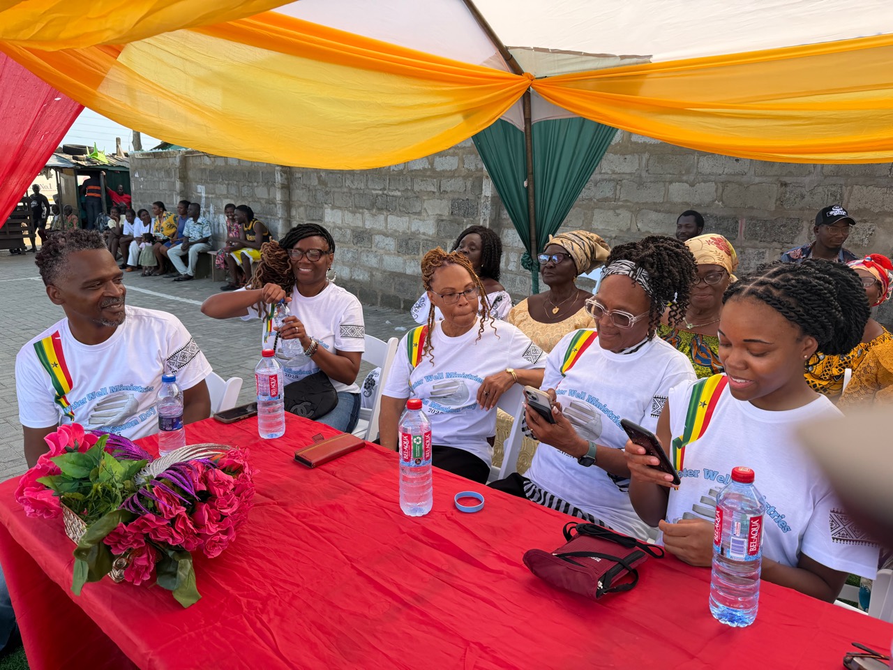 Travel with the Wadisons guests taking part in Missions Day on a previous Ghana journey